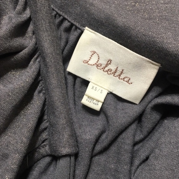 Anthropologie Deletta Tulay Open Shoulder Top - Picture 6 of 8